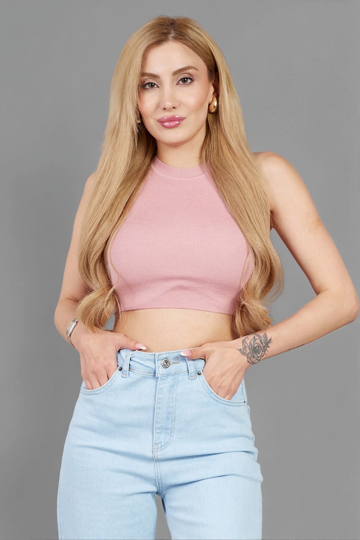 Triko Crop Body Atlet